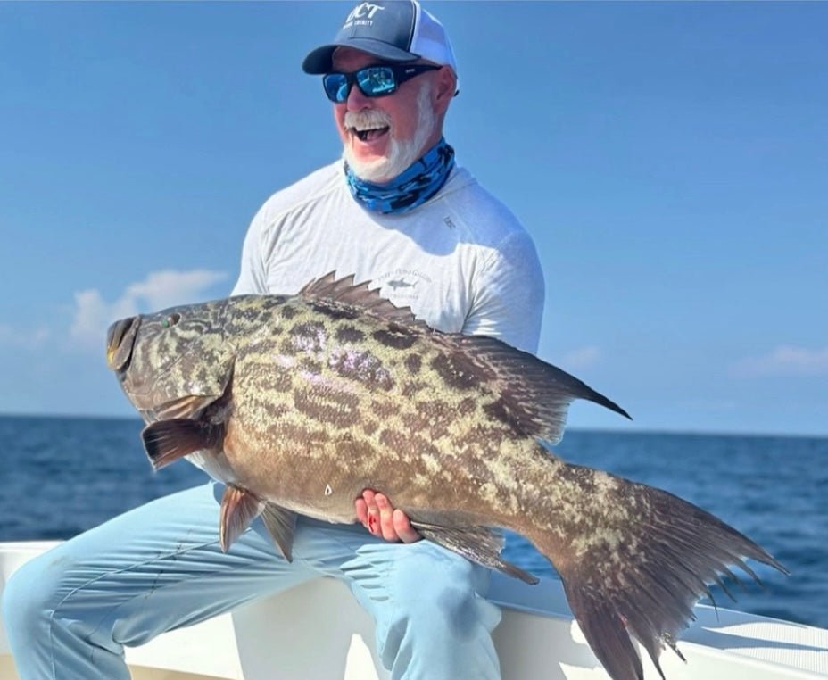 Slow Pitch Jigging for Broomtail Grouper with Kraken Jigz – Kraken