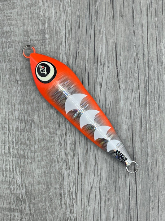 Best Slow Pitch Jig Orange
With Glow