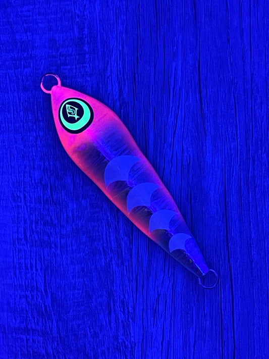 Best Slow Pitch Jig Pink
With Glow and UV