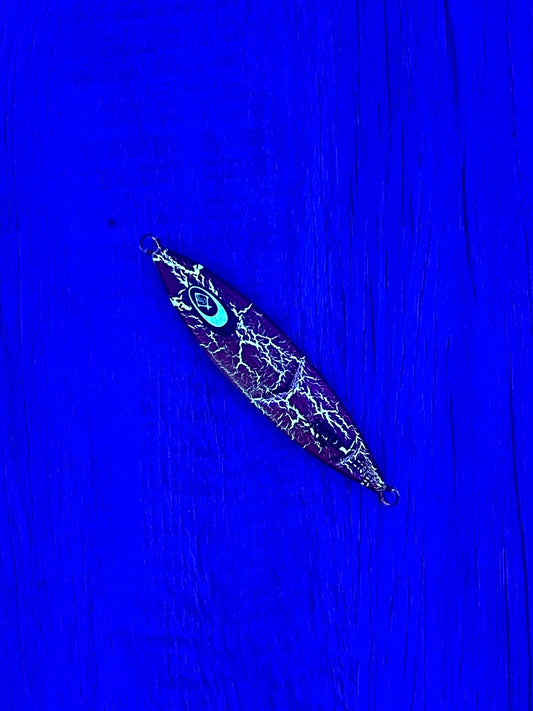 "Mayhem Mini" Blood Stripe Slow Pitch Jig