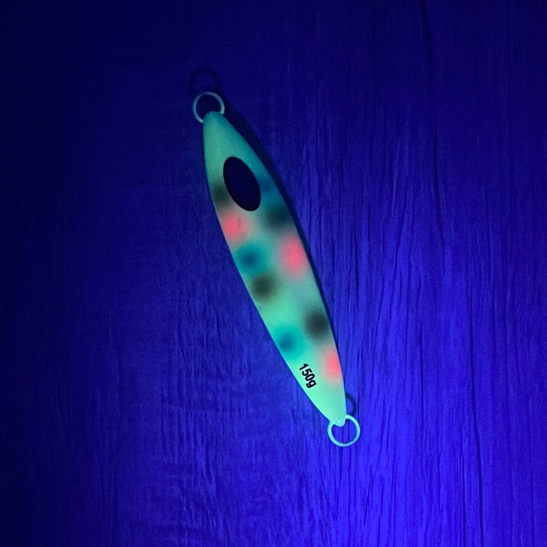 'Rip Curl" Confetti UV Slow Pitch Jig