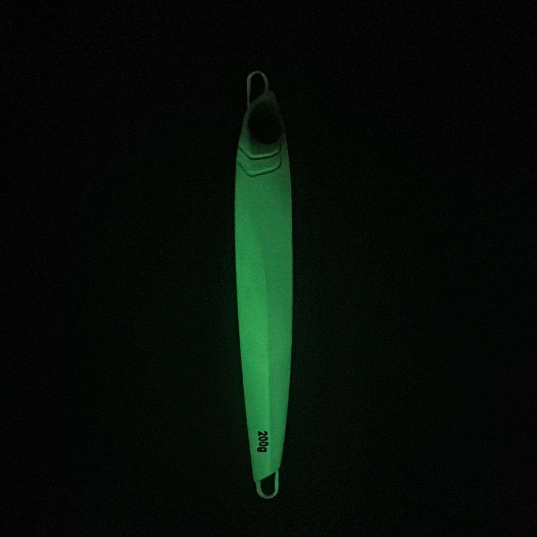 "Bait Strip" Ghost Glow Slow Pitch Jig