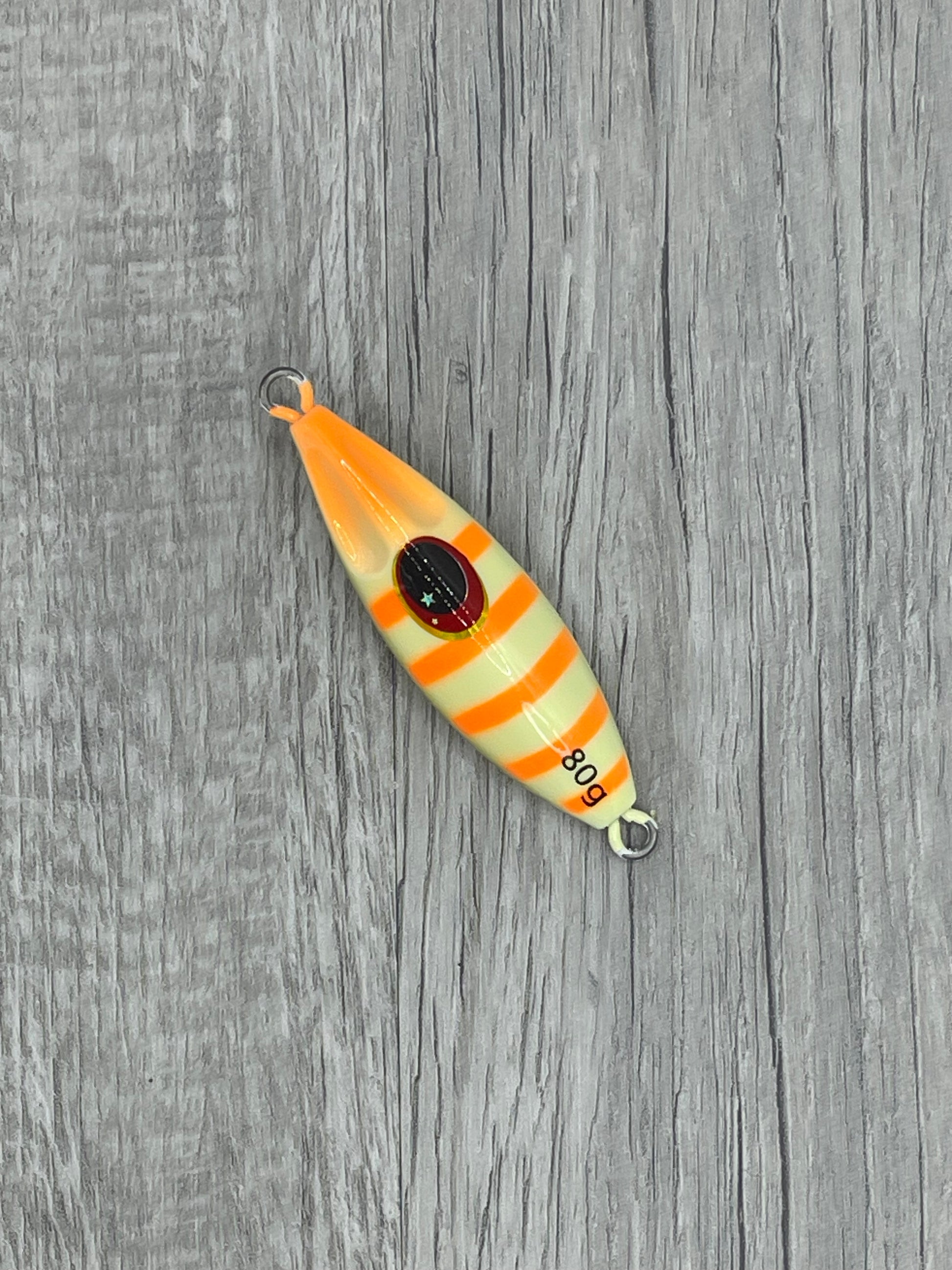 bumble bee fishing lure Bumble Bee" Tangerine Slow Pitch Jig – Kraken Jigz