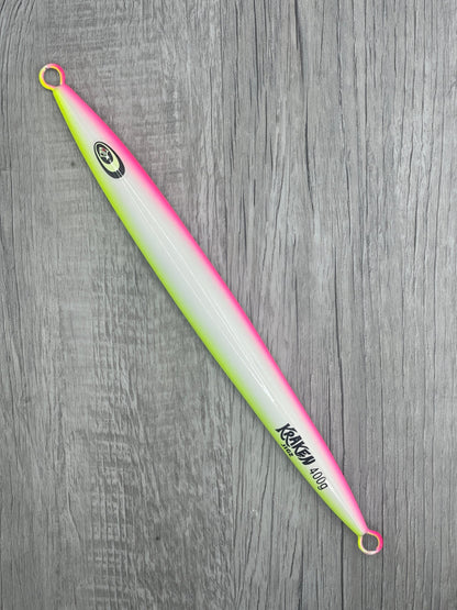 Torpedo "Super Glow with reflective belly" Slow Pitch Jig