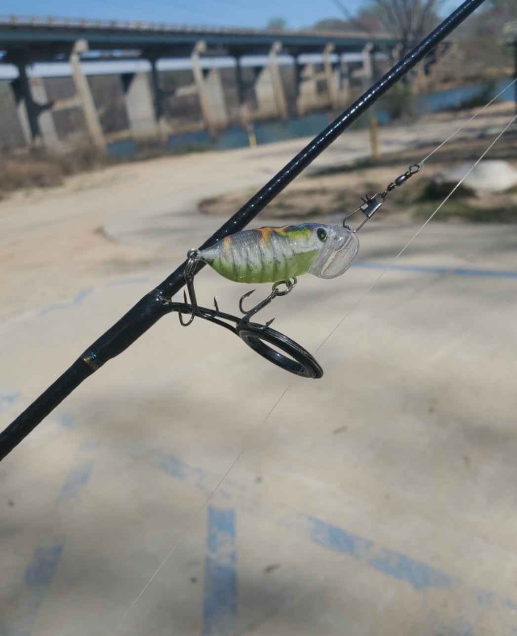 Fresh water lure kraken jigz