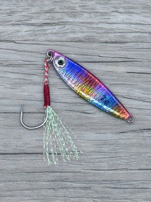 slow pitch jig micro jig for shallow water